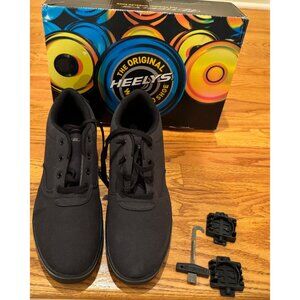 Heelys Men’s Launch 20 Wheeled Shoes Black Size 12